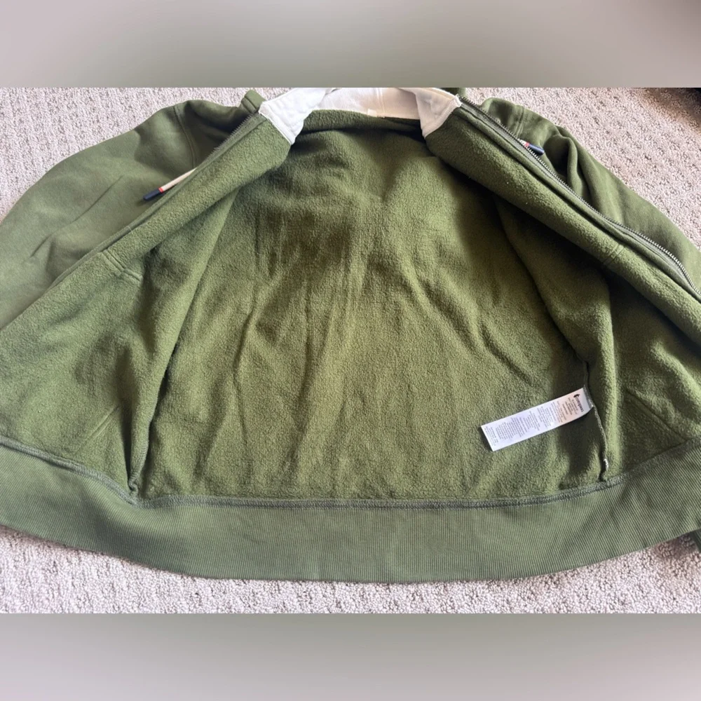 Cotopaxi Olive Green Zip Hoodie 